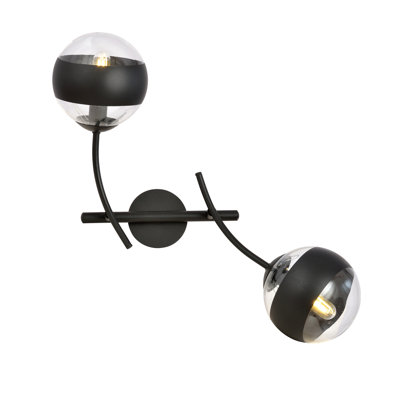 Resaca 2-Light Dimmable Armed Sconce