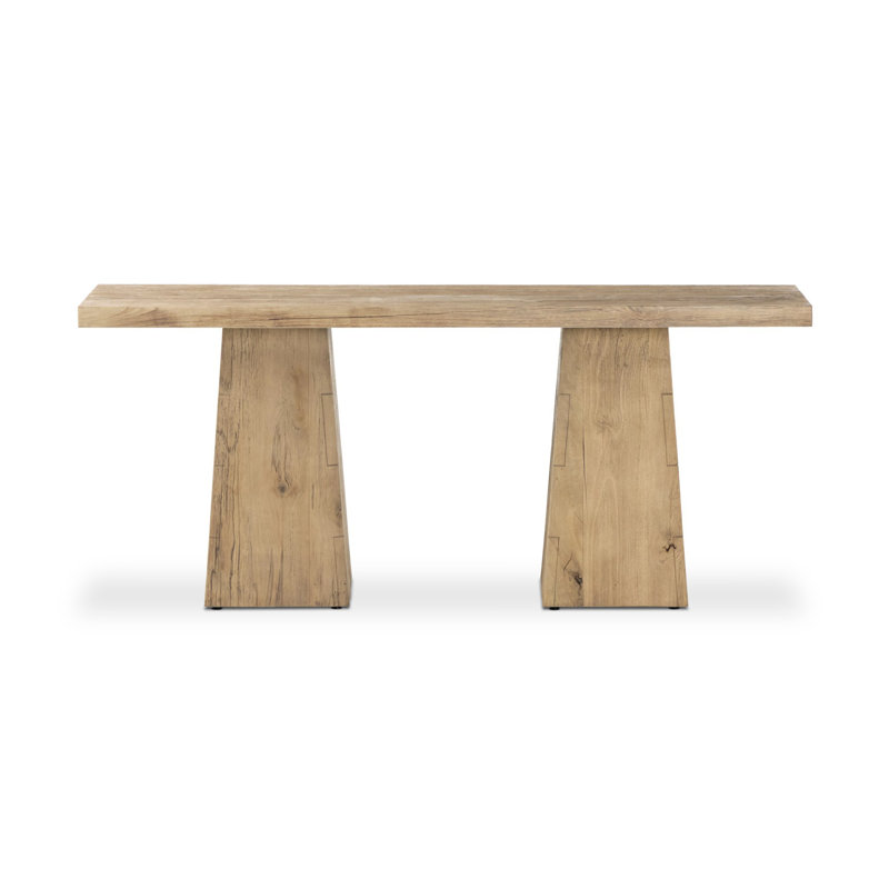 Atlas 70'' W Console Table, Bleached Alder