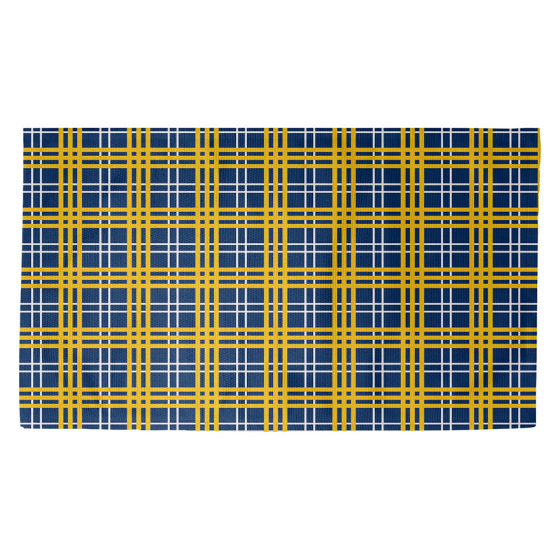 Plaid Indoor Rug, Rectangle 3' x 5'