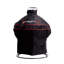 Joe Jr® Portable Charcoal Grill by Kamado Joe | Bundle Includes Short Cover and Cart with Side Shelves