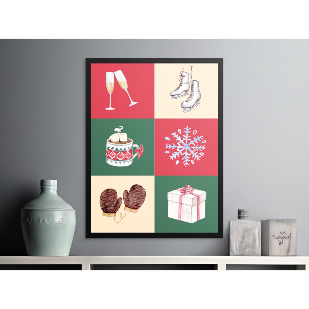 New York Christmas Matte Poster