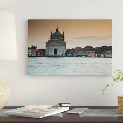 «Italie, Venise» par Mikolaj Gospodarek, reproduction d'art graphique sur toile