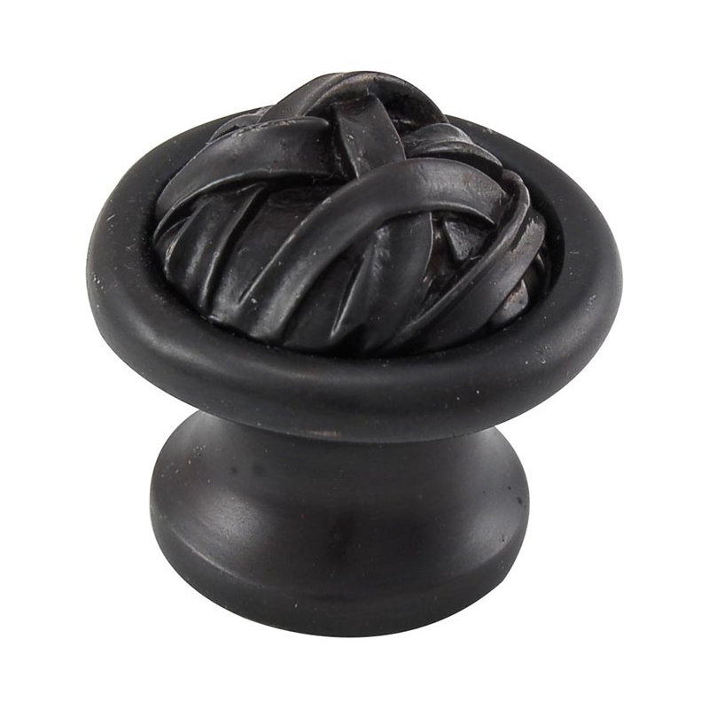 Poignée champignon Cilento, L 1,25 po x l 1,25 po, Bronze huilé