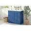 Meuble-lavabo avec lavabo en céramique, 2 tiroirs et tablette