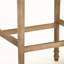 Lucas Upholstered Stool with Solid Wood Frame-2069066161