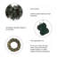 Couronne de Noël scintillante avec 50 lumières et pomme de pin Heyder-595652516