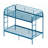 Metal Bunk Bed Twin Over Twin, Heavy Duty Bunk Beds With 2 Ladders And Full-Length Guardrai, No Box Spring Needed, Easy Assemble, Blue-521955244