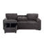 Canapé modulaire 3 pièces rembourré-89283014