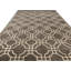 Olympic Geometric Area Rug in Taupe/Cream