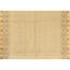 High-Quality Hand-Knotted Ivory Area Rug