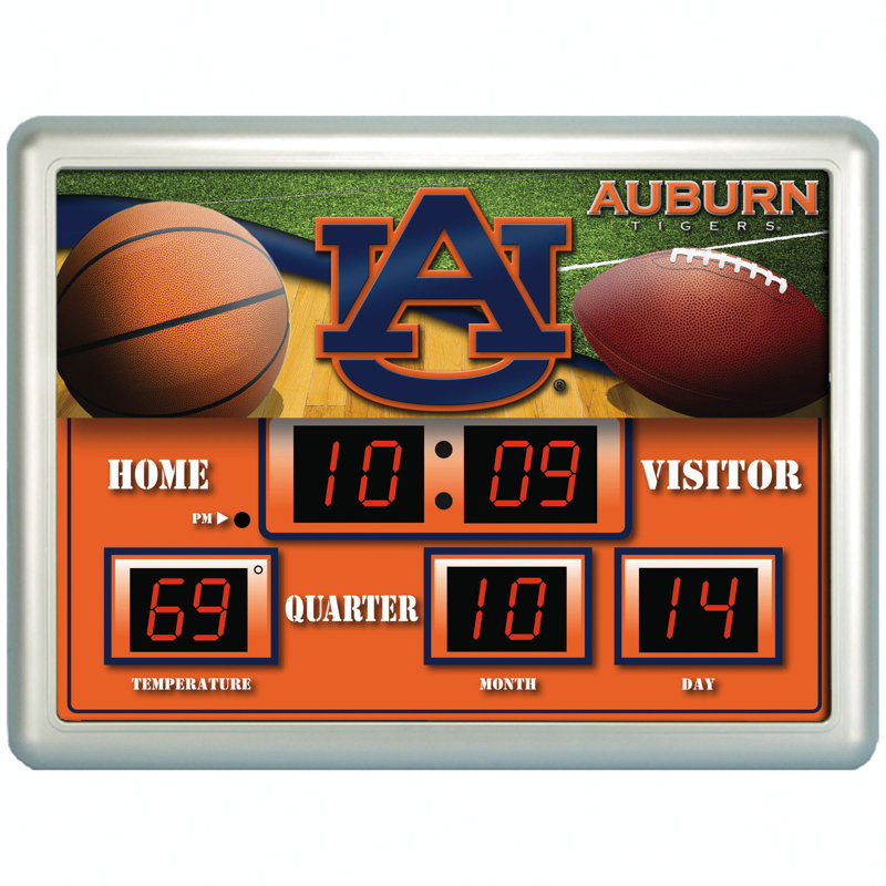Horloge murale NCAA, Auburn
