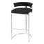 Dante Upholstered Stool with Metal Frame-61832764