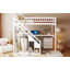 Lit mezzanine avec deux commodes-348128749-348128750