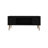 Bradley 63" Mid-Century Modern 4-Shelf TV Stand for TVs up to 60" in Black-1776817915