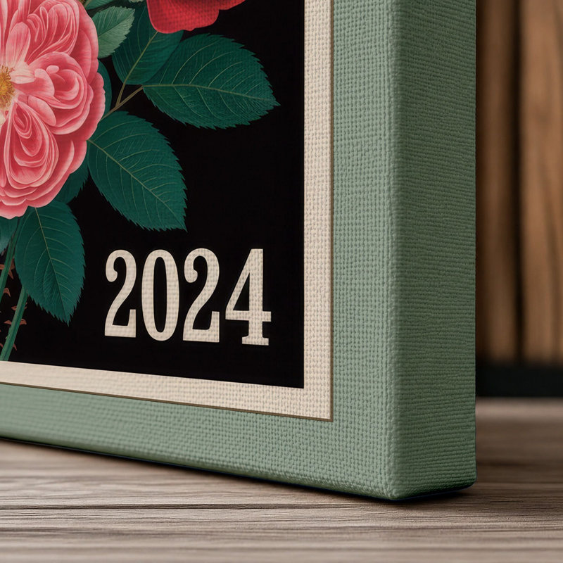 Print, 24x16 - 61.0 x 40.6 cm, Sage Border