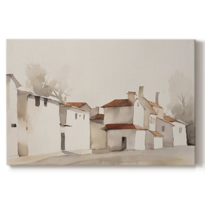 Paysages rétro-XL III -Galerie enveloppée Cavas