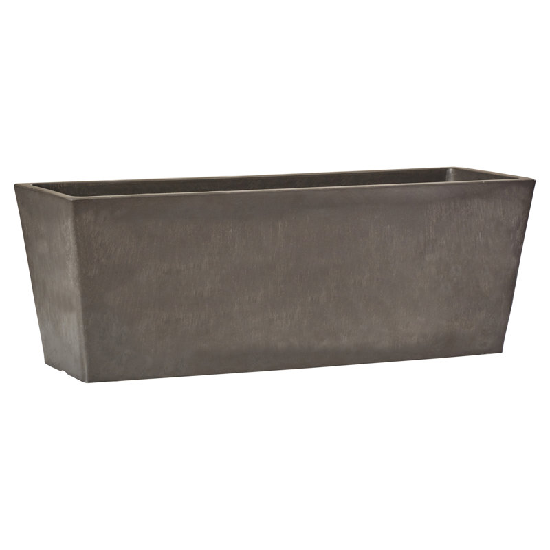Murtagh Pot Planter, 6" H x 17.5" W x 7" D, Cement