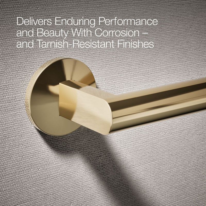Components™ Towel Arm, Vibrant French Gold