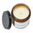 Main & Mesa Amber Lidded Amber Glass Jar Candle