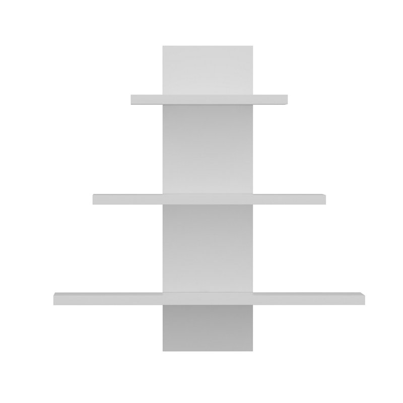 Locelso Floating Shelf, White
