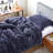 Original Plush Frosted Cobalt Blue Coma Inducer Oversized Comforter-66654036