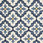 Tapis marocain intérieur et extérieur bleu fait à la main Edinburgh-17967042