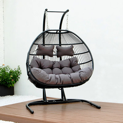 FAUTEUIL DOUBLE PLIABLE PLIABLE AVEC COUSSIN