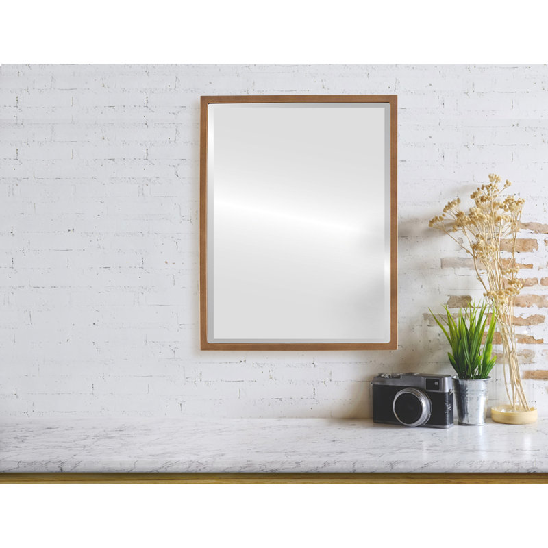 Miroir d'appoint Campblin, H 21,12 po x l 31,12 po, Coucher de soleil doré