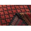 Tapis noir Teimani 2 pi 9 po x 4 pi 5 po
