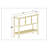 Perez 47'' Solid Wood Top Console Table