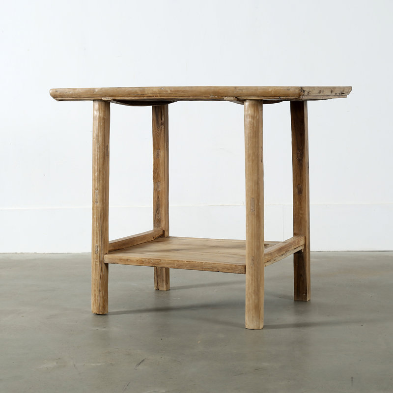 Solid Wood End Table
