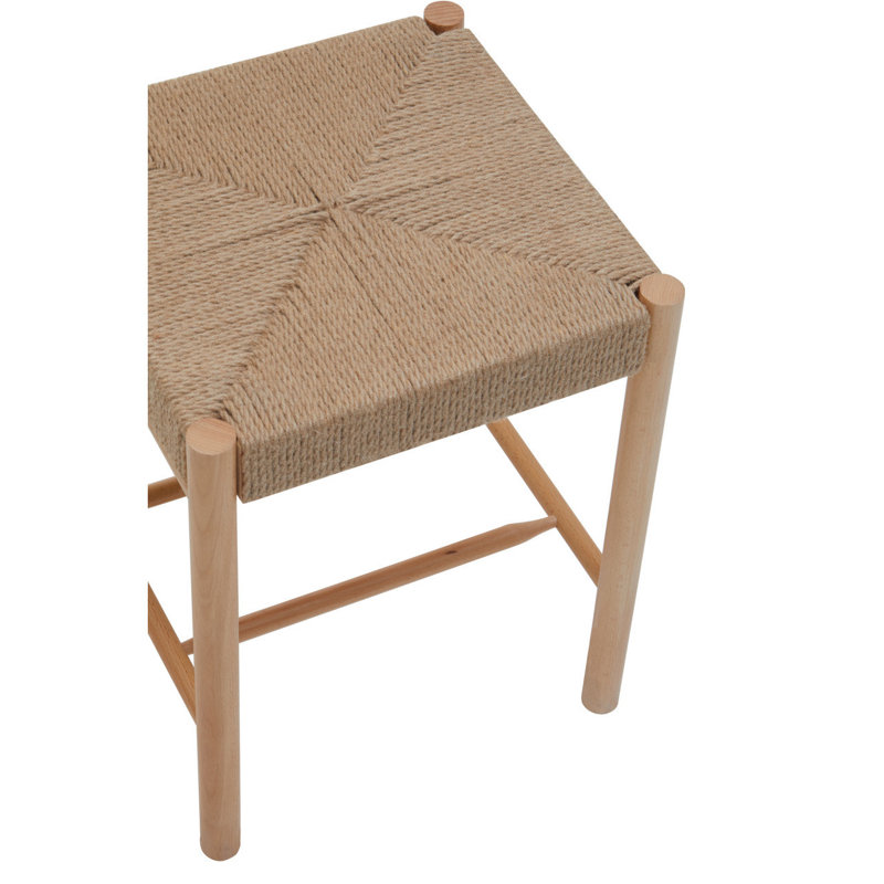 Obryan Solid Wood Accent Stool