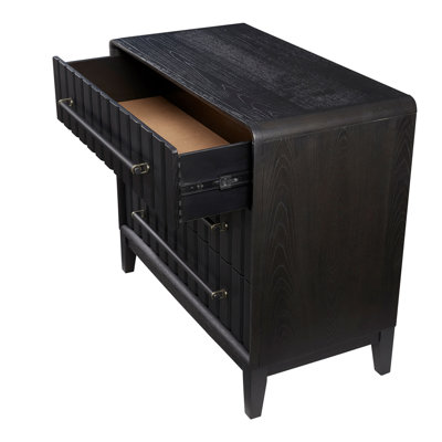 Commode Bachelor 3 tiroirs au fini poivre