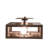 Moss Creek Creekside Flush Mounted Sconce-71485735