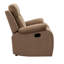 Fauteuil inclinable en microfibre avec support lombaire robuste