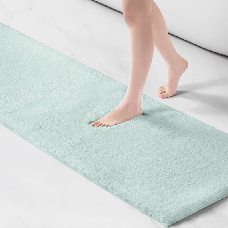 24X40 Inch Single Bath Rug, Non-Slip Mat For Bathroom Floor, Single- 40" L x 24" W