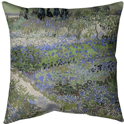 Vincent Van Gogh Reversible Throw Pillow