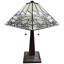 Lampe de table 23 "en verre coloré 23"
