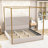 Modern Luxury Metal Canopy Bed With Tall Upholstered Headboard And Four Poster-1873110763-1873110762
