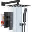 Luxury Complete Shower System with Rough-In Valve-93875423