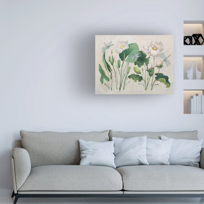 Art mural sur toile de lilas, Julia Purinton