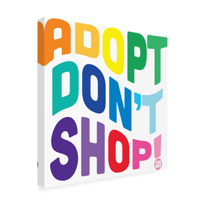 Litva " Adopt Dont Shop Curved " by Toddart