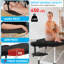 Table de massage 3 Lit de massage pliant en aluminium 24 po de large Spa Spa Table de massage réglable en hauteur avec sac non tissé pour massage des pieds Spa Carespa, noir