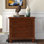 Commode décorative à 3 tiroirs en bois massif Gordonsville
