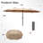 180'' x 108'' Rectangular Market Umbrella-306896703