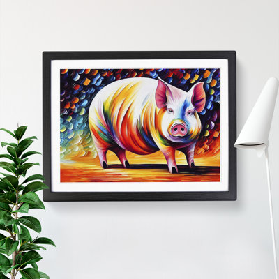 Pig Vol.5 - Single Picture Frame Painting