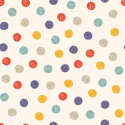 Peel & Stick Polka Dots Tile