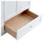 Meuble-lavabo blanc 36 po avec lavabo en céramique 36 po