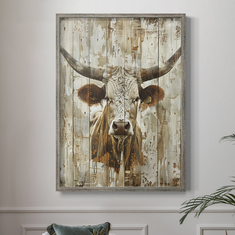ANIMALS Series DVI Framed Print - Solid Wood