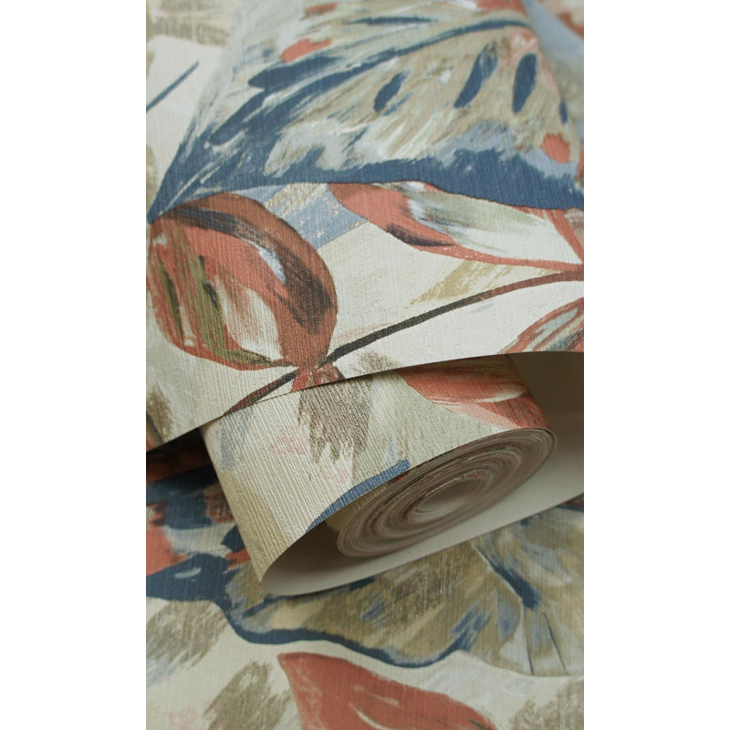 Rouleau de papier peint texturé L 33 pi x l 21 po, Beige